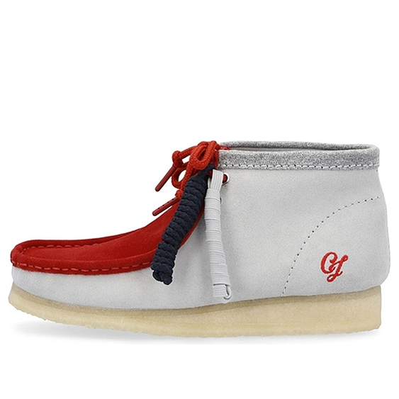 Clarks Wallabee Boots VCY 'Red Grey' 26165076(MENS)