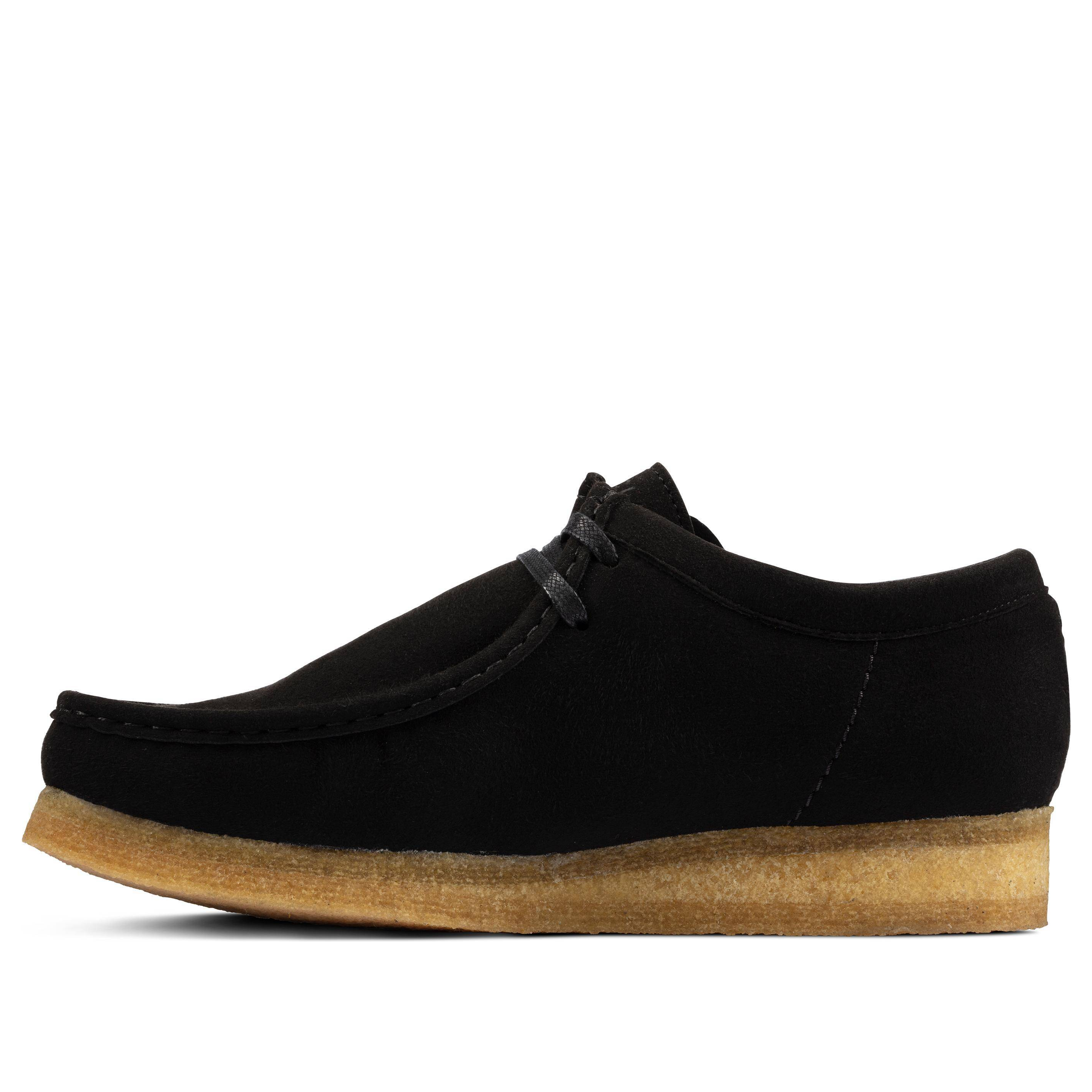 Clarks Wallabee 'Black Vegan' 26163711(MENS)