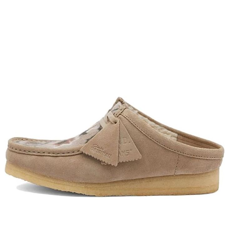 Clarks x END. x Beams Plus Ski Club Wallabee Mule 'Maple' 26176816(MENS)