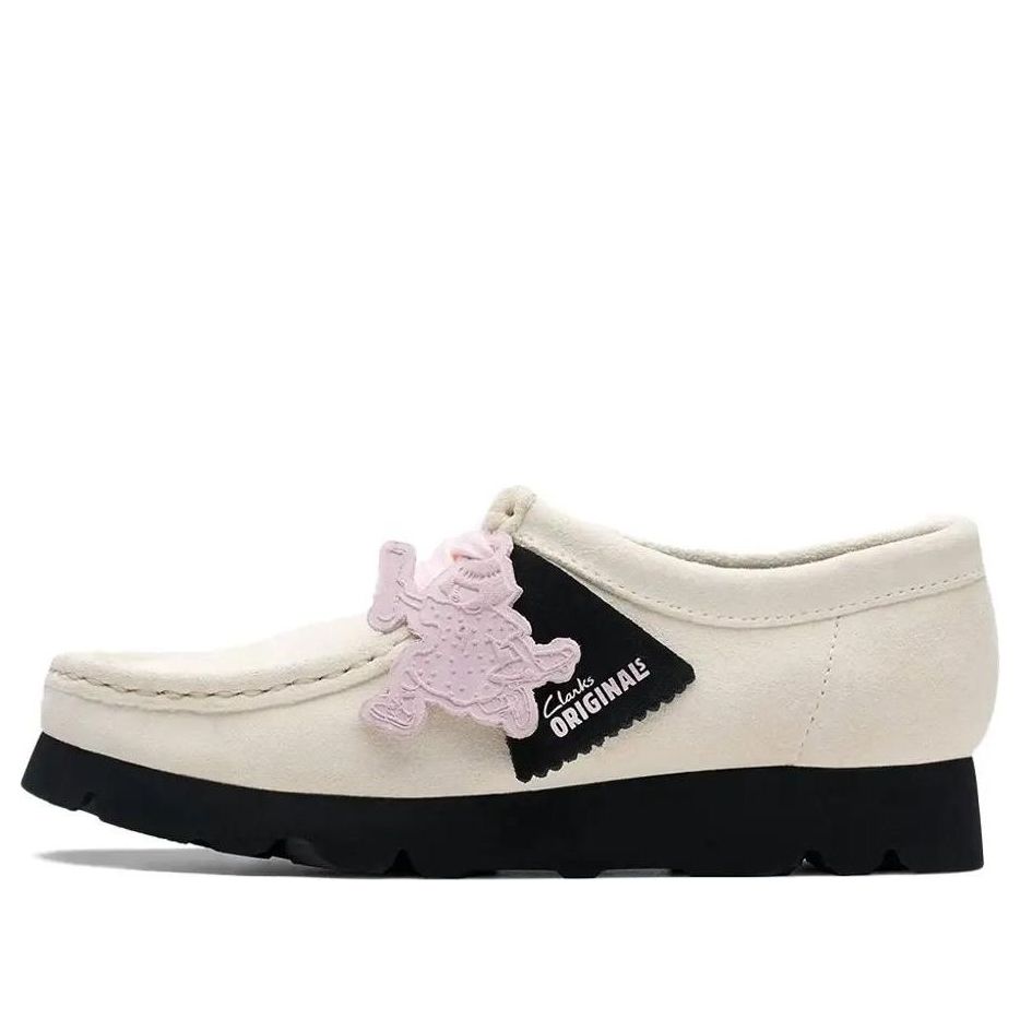 (WMNS) Clarks x Paper Girl Wallabee 'White' 26178046(WOMENS)