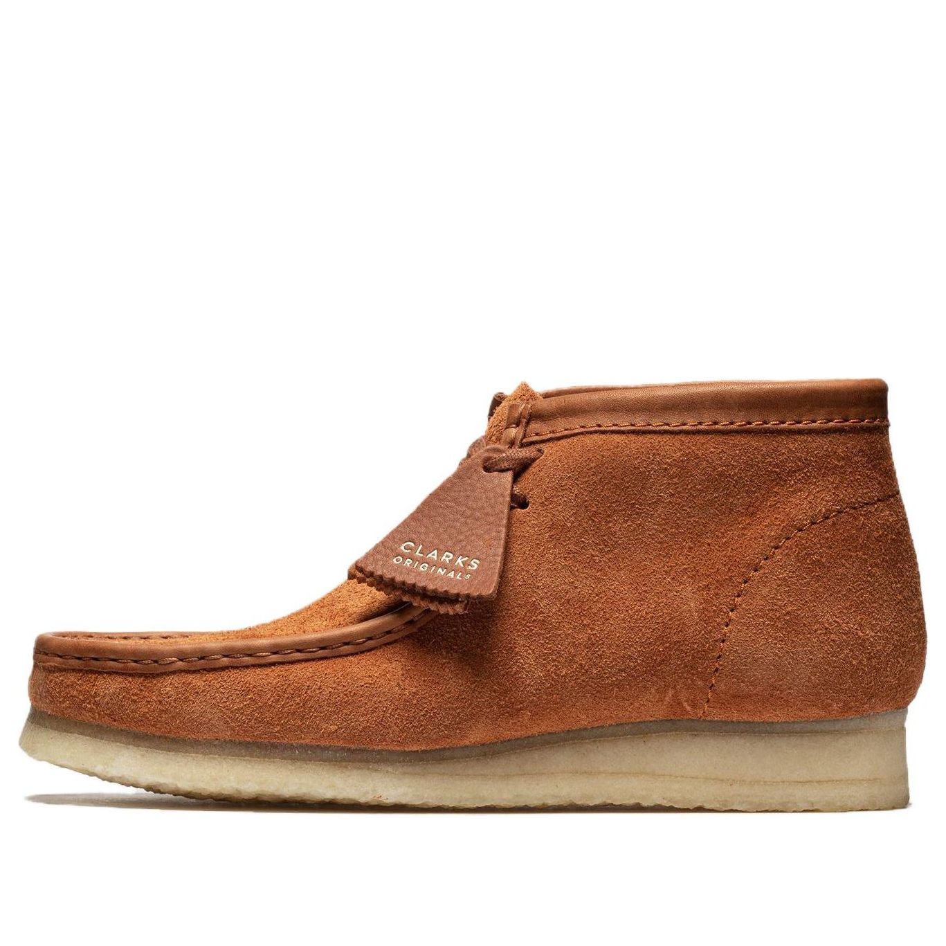 Clarks Wallabee Boots 'Tan Hairy Suede' 26154818(MENS)