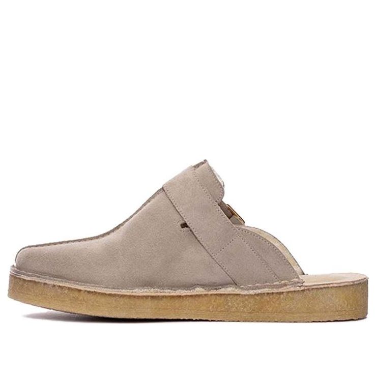 (WMNS) Clarks Trek Mule Sand 'Suede' 26168576(WOMENS)