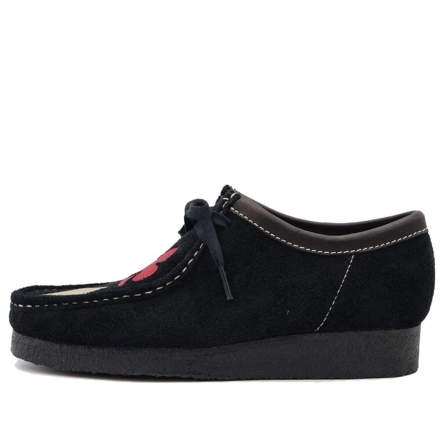 Clarks x Stussy Wallabee 'Black Suede' 26173697(MENS)