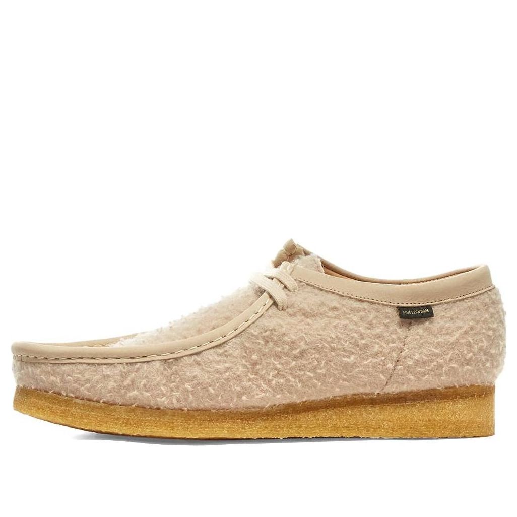 Clarks x Aime Leon Dore Wallabee Casentino Wool 'Beige' 26160881(MENS)