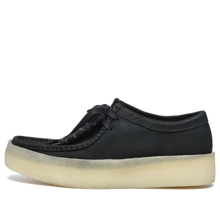 Clarks Wallabee Cup 'Black Nubuck' 261581447(MENS)