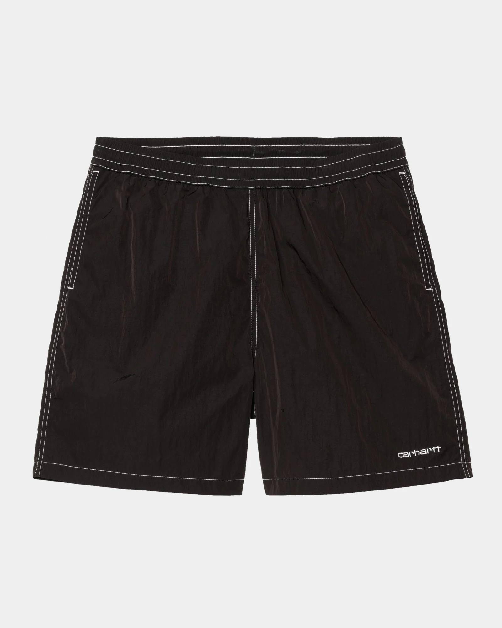 Canby Swim Trunks | Black / White