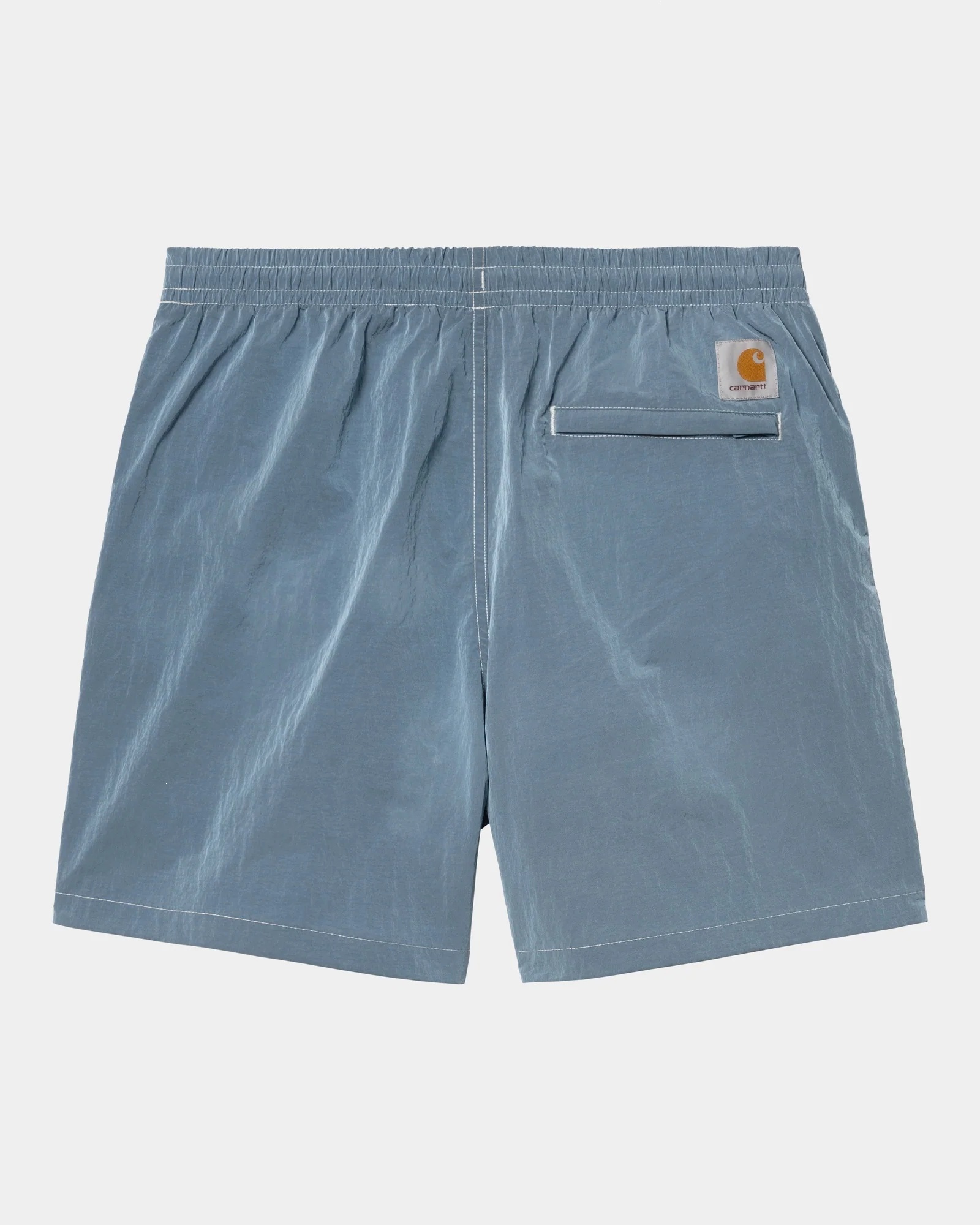 Canby Swim Trunks | Clay Blue / White