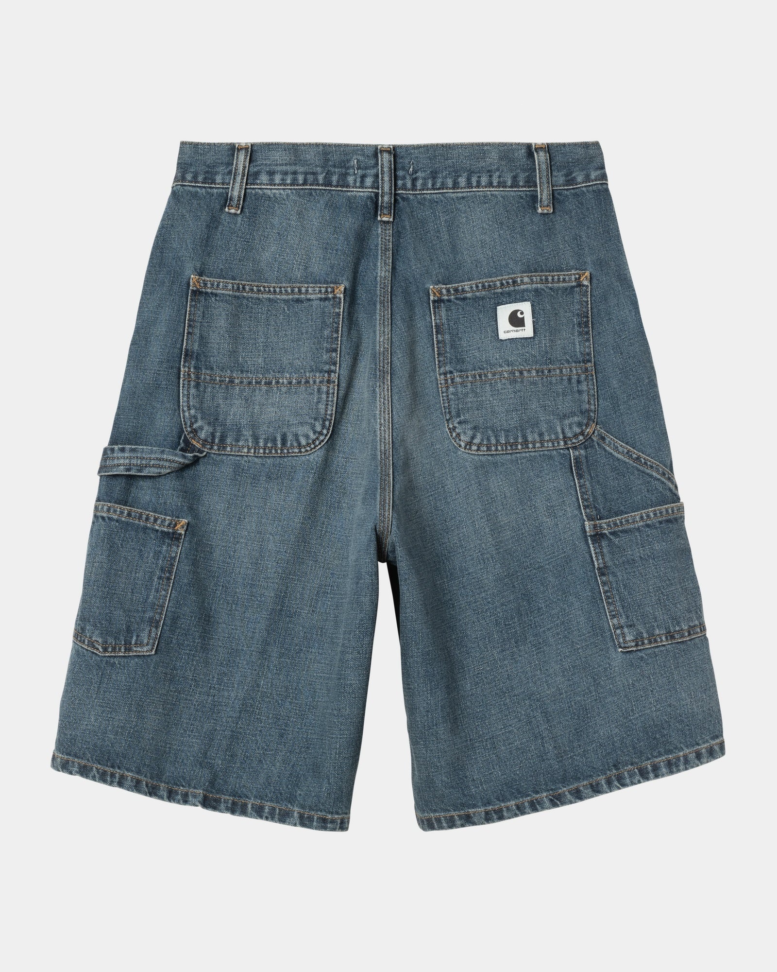 Women's Brandon Single Knee Short | Blue (dark used wash)