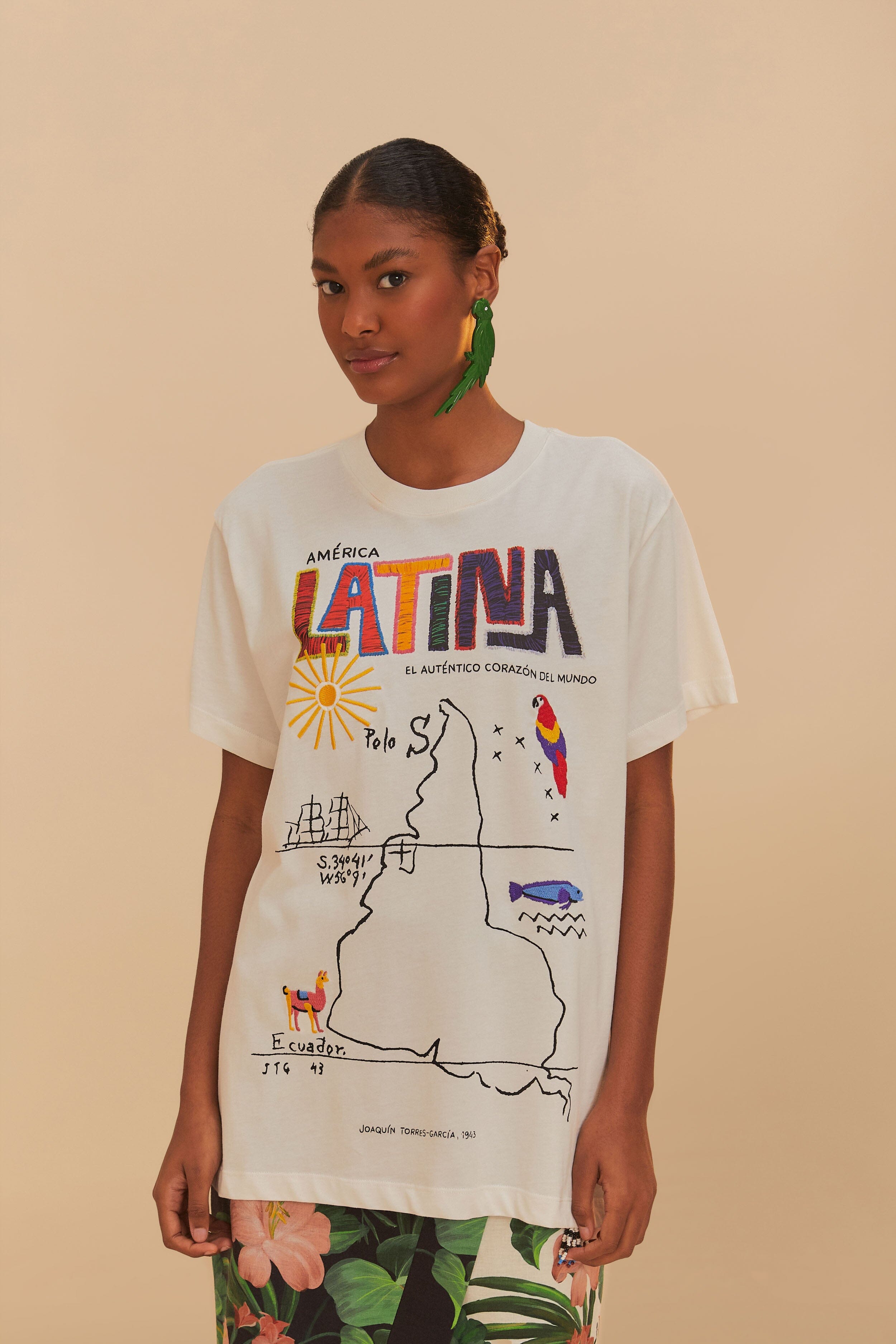 Off-White America Latina Relaxed T-Shirt