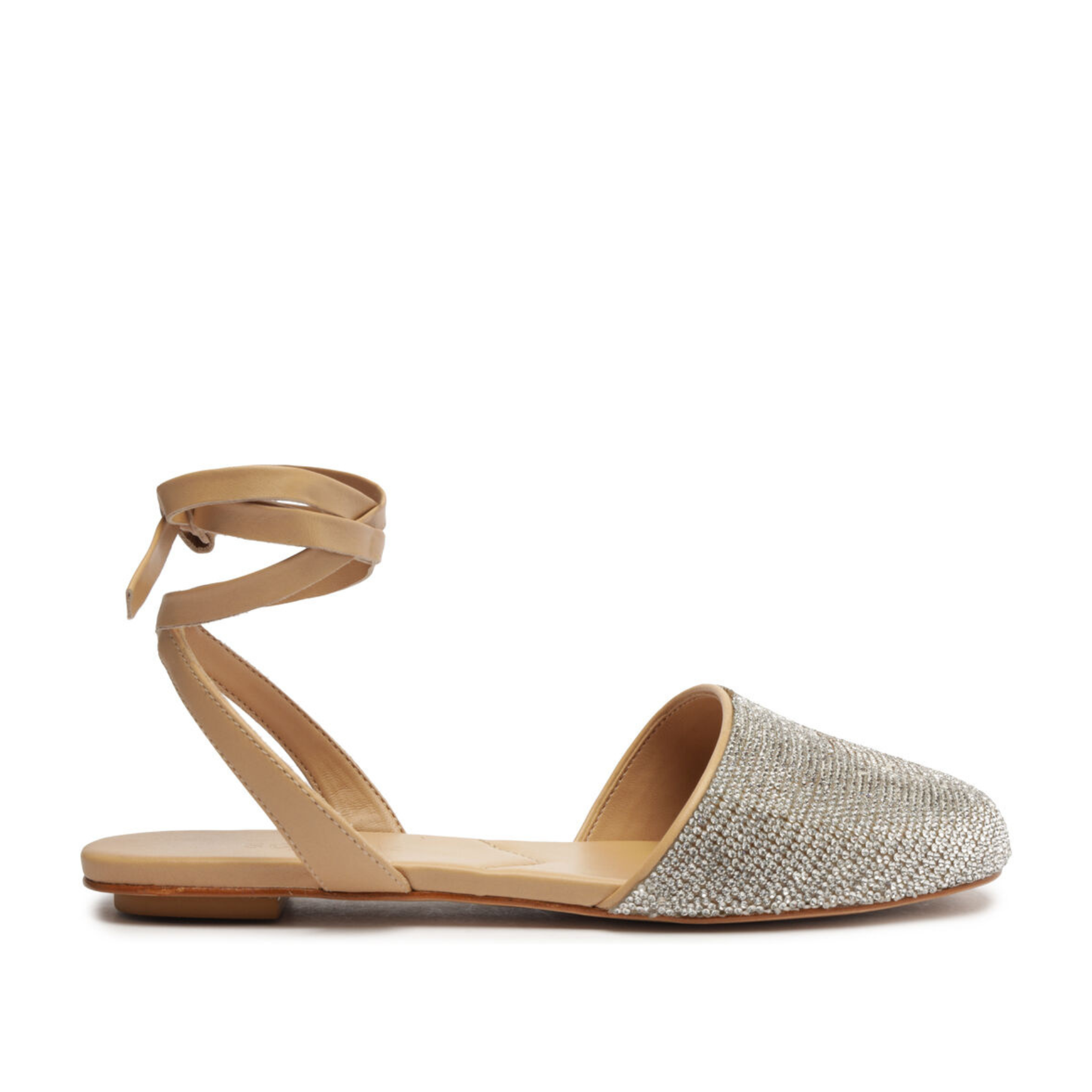 Abrie Glam Leather Flat