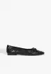 Arissa Woven Leather Flat