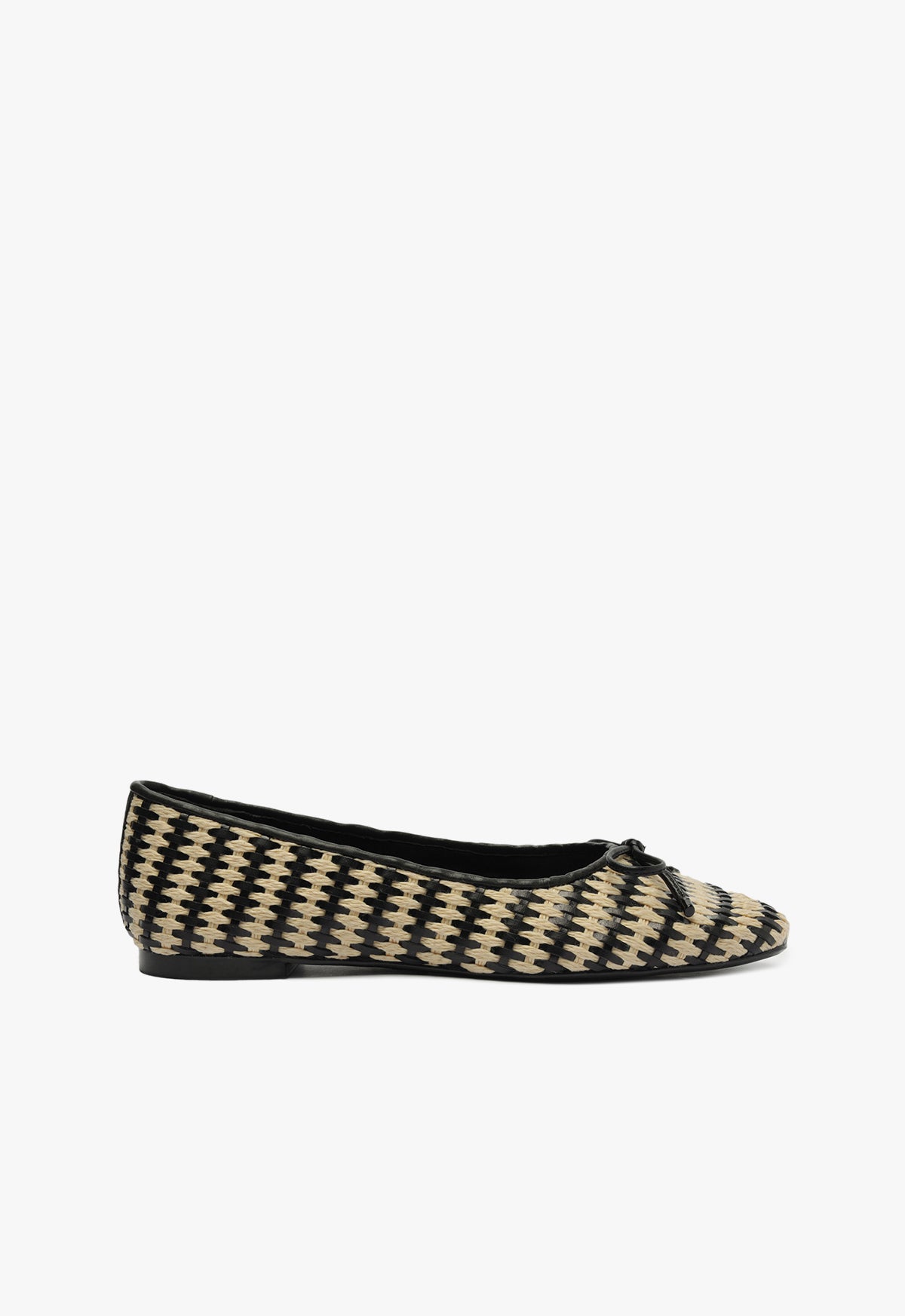 Arissa Straw Ballet Flat