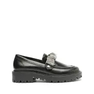 Manny Leather Flat
