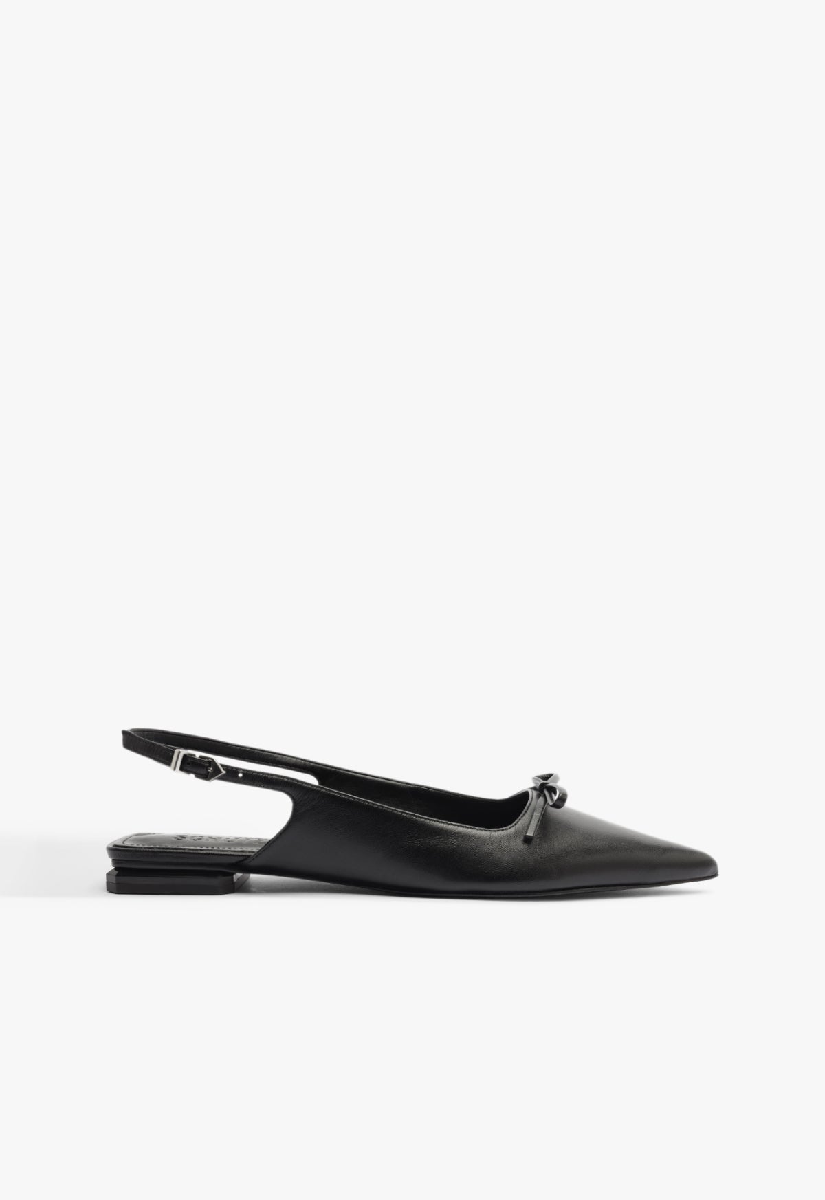 Violetta Sculpt Leather Flat