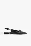 Violetta Sculpt Leather Flat