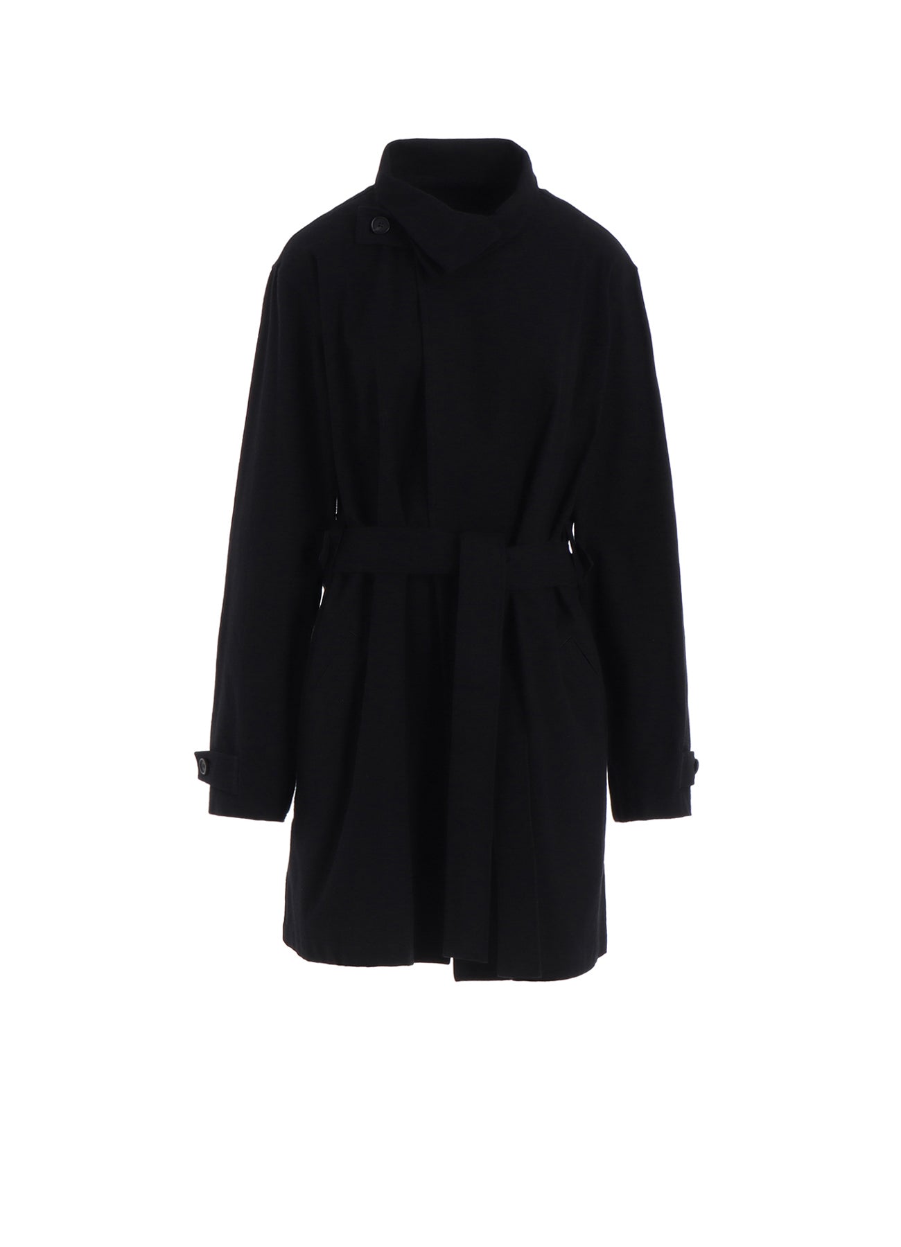 COTTON FLANNEL R-BELTED JACKET