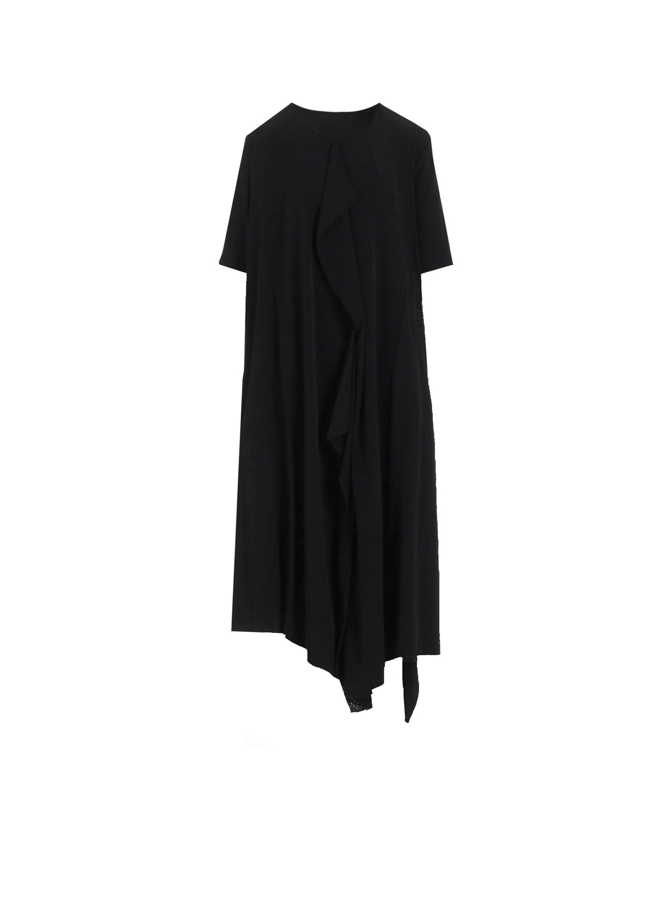 FRONT DRAPED DRESS