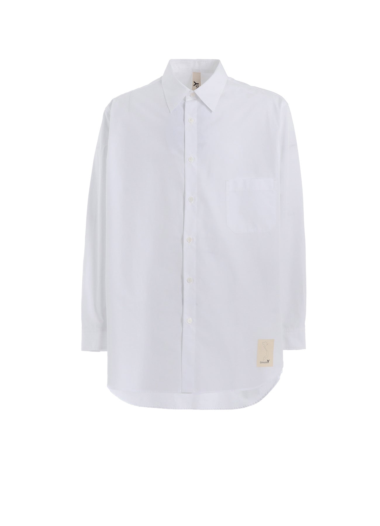 COTTON BROADCLOTH STANDARD BIG SHIRT