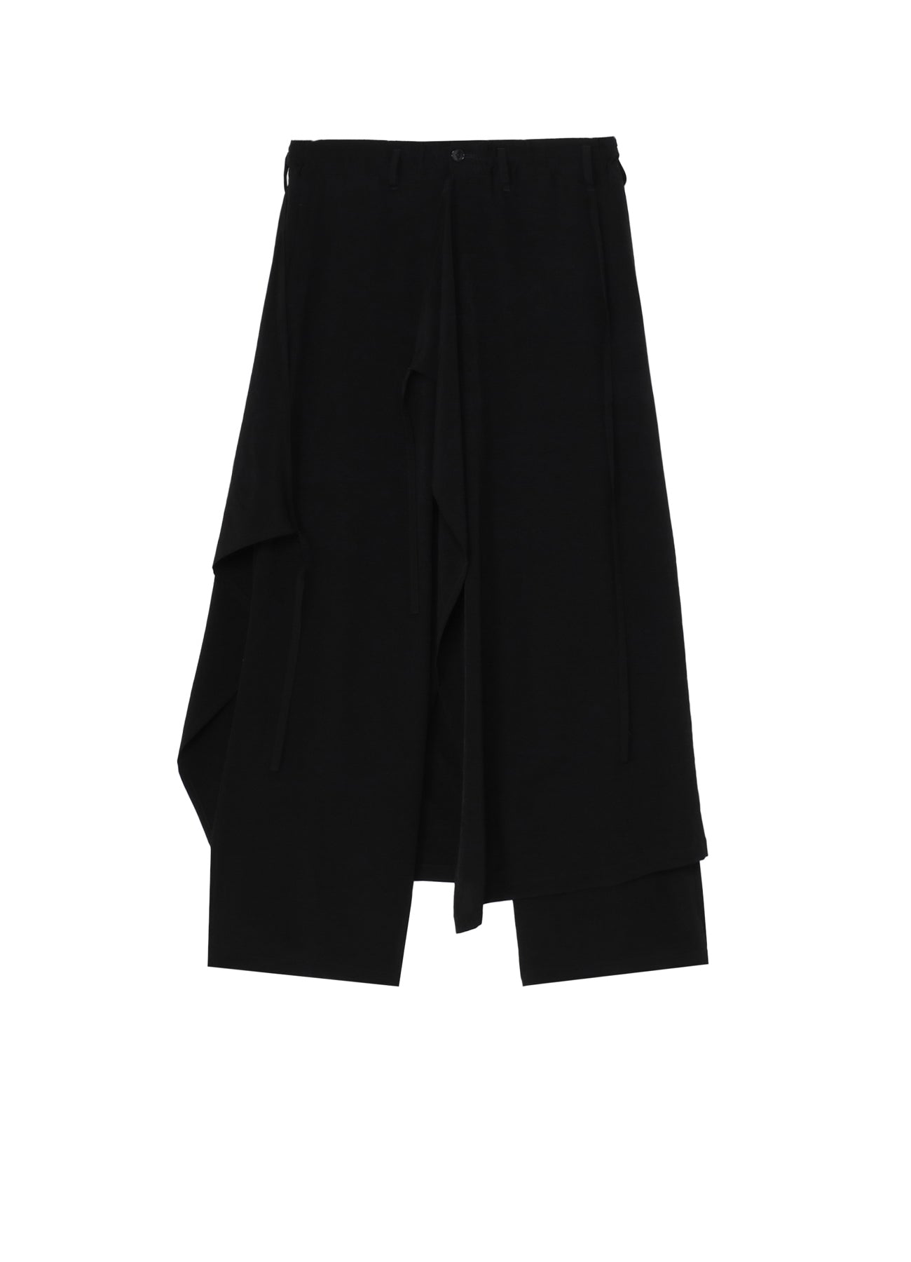 CREPE DE CHINE BOUND SKIRT PANTS