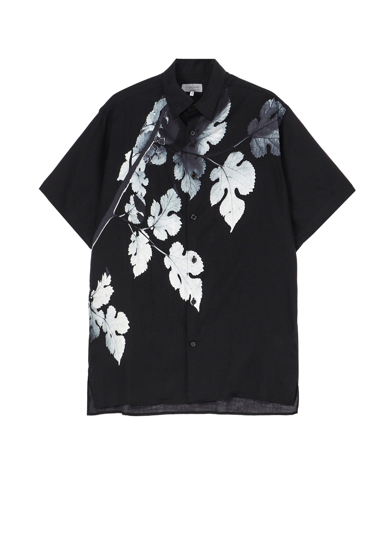 LEAF PRINT ALOHA SHIRT