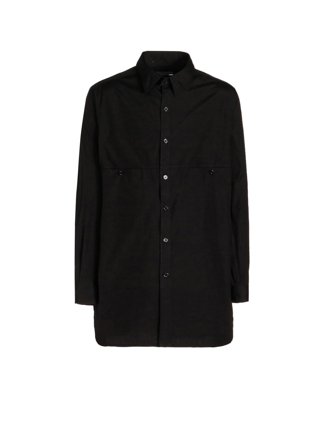 CHAIN STITCHING HEM FACING BLOUSE