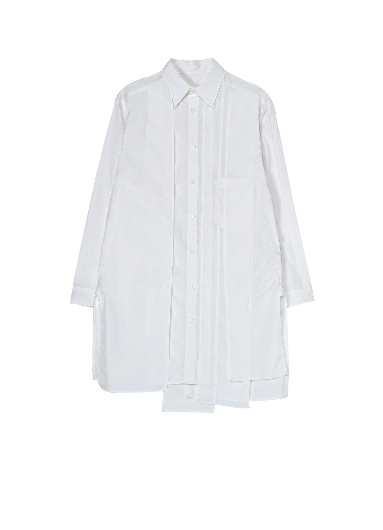 BROAD CHAIN STITCH PANEL BLOUSE