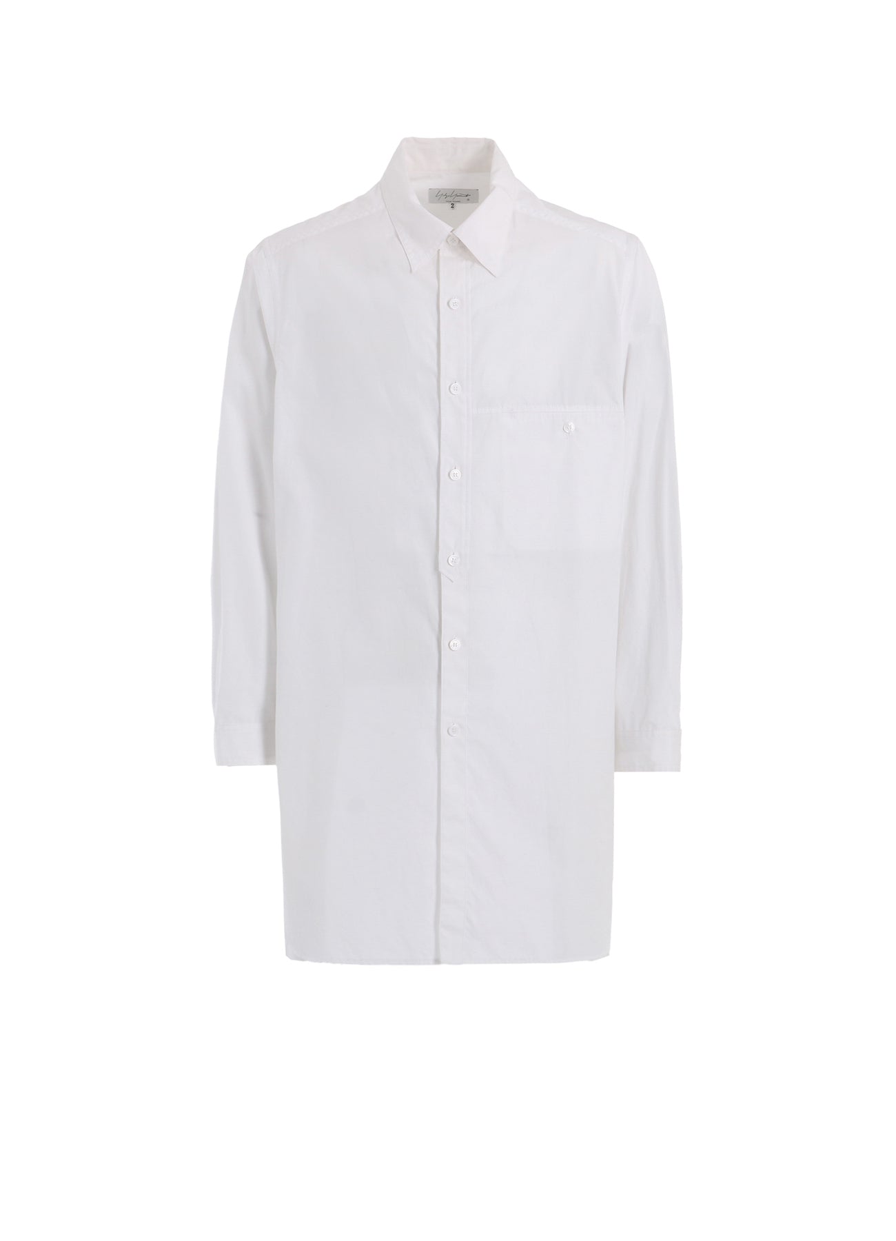 CHAIN STITCH ROUND HEM BLOUSE
