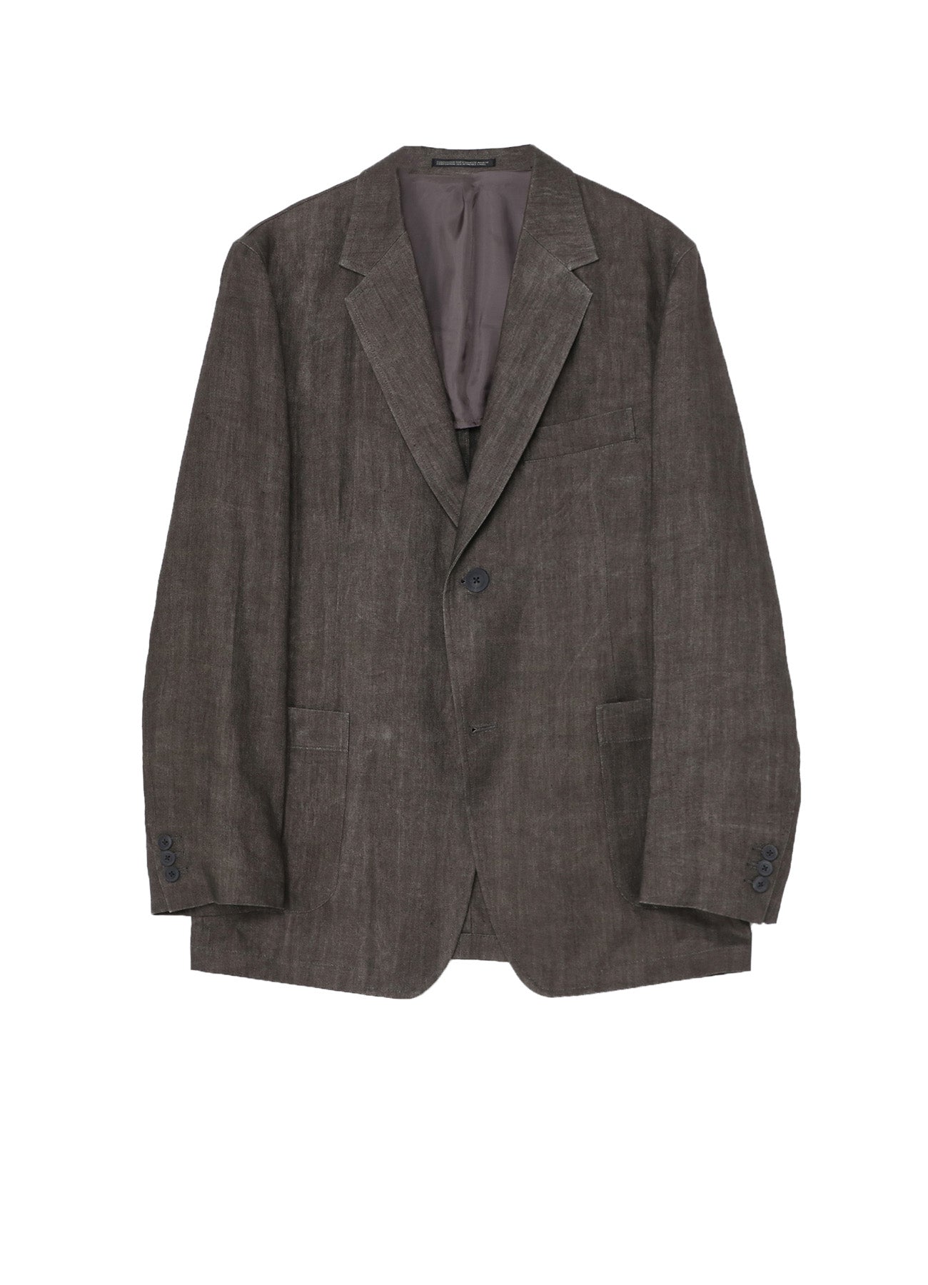 INK DYED TWILL OUT POCKET JACKET