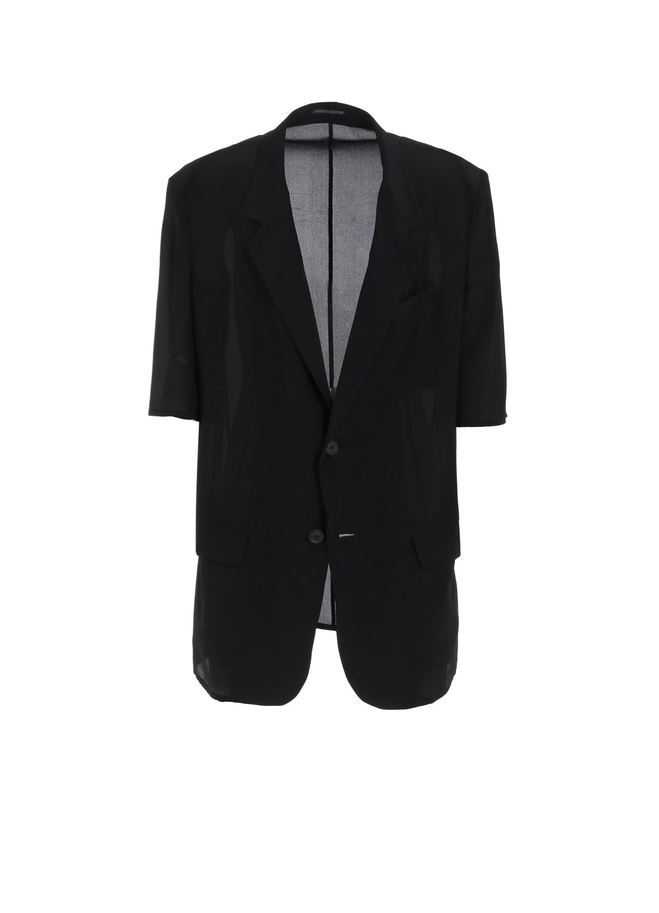 12M SILK DECINE CROPPED SLEEVE JACKET