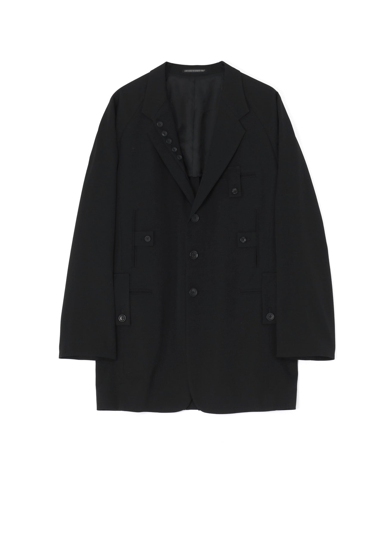 GABARDINE I-LAPEL BUTTON 5PK JKT