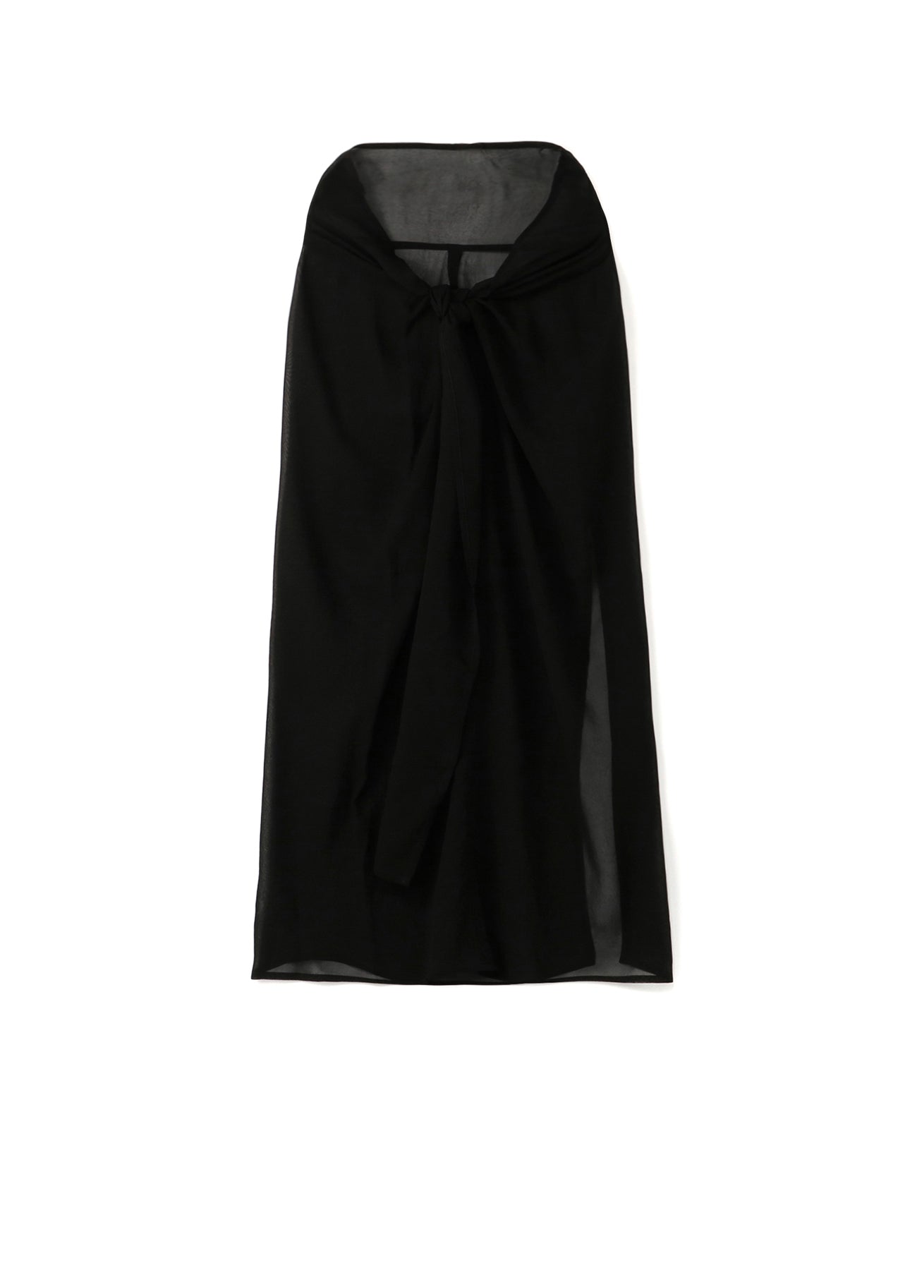 Cu/Chiffon Waist Knot Skirt