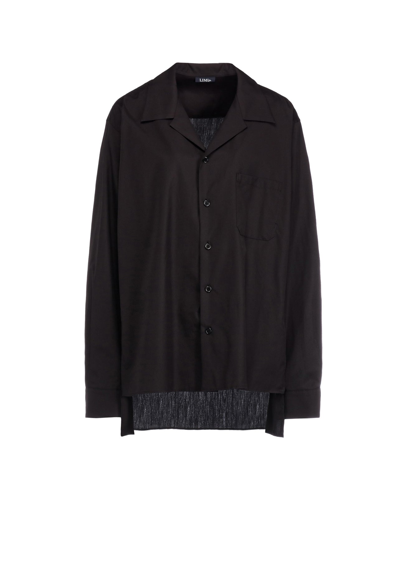 100/2 BROAD COTTON OPEN COLLAR SHIRT