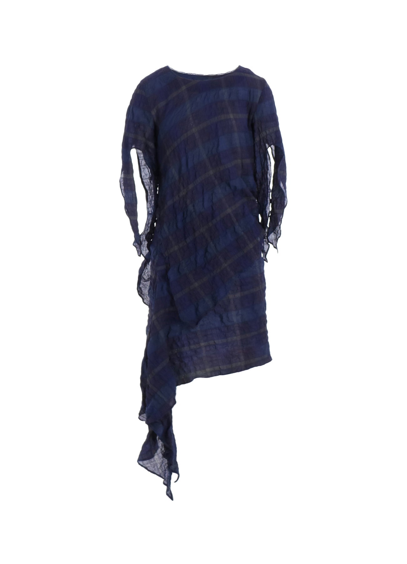 PLAID RIBBON DRESS