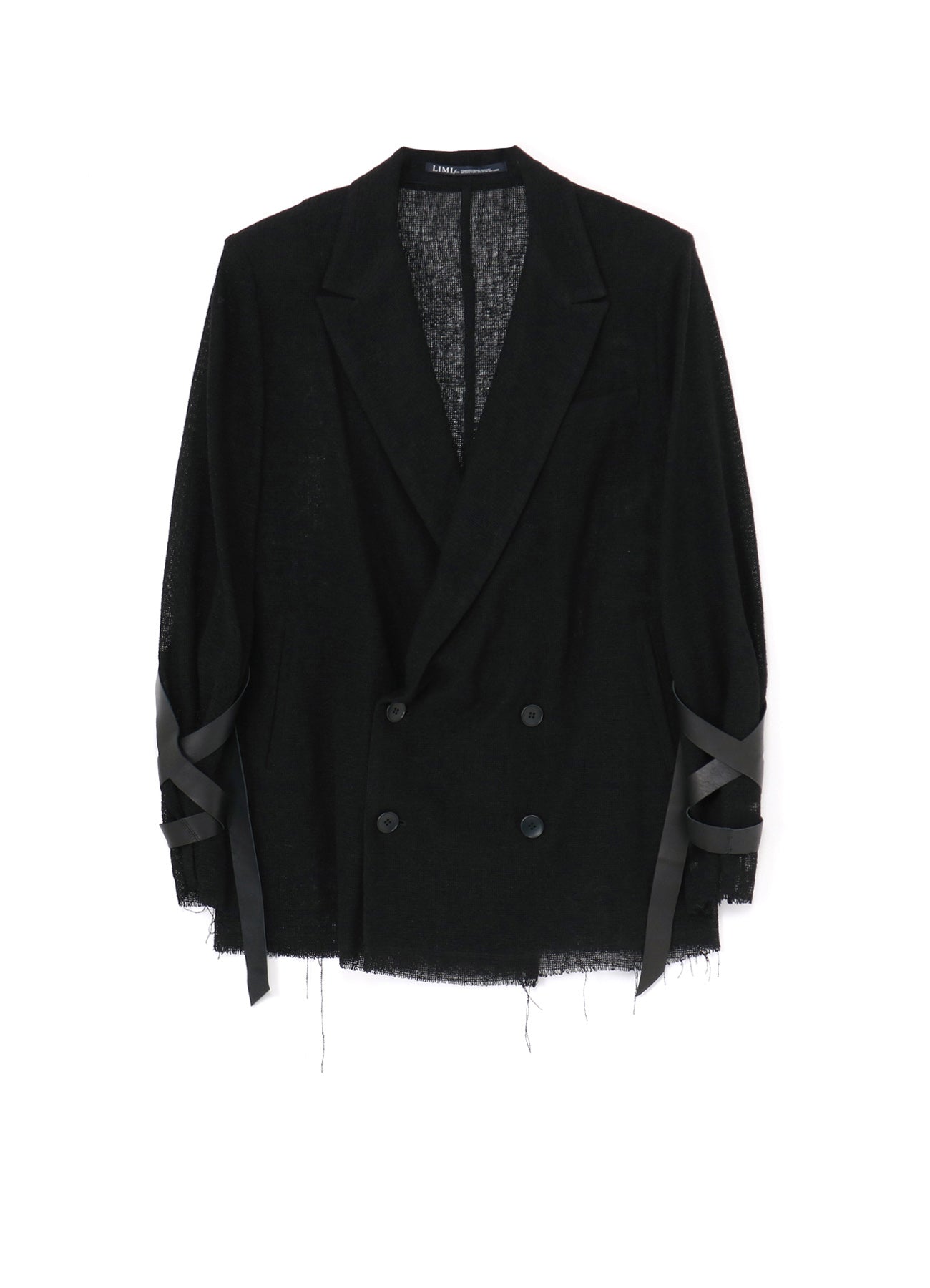 LENO SLEEVE BELT JACKET