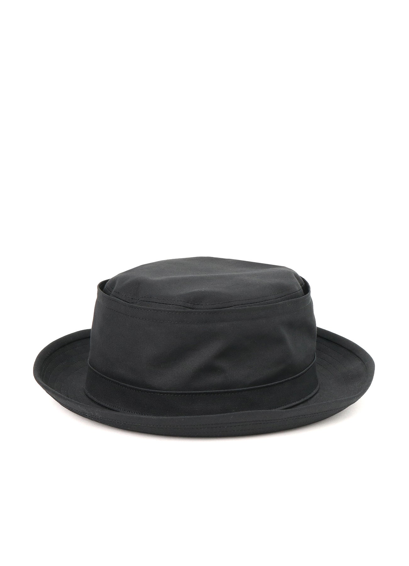 40/2COTTON GABARDINE PORKPIE HAT