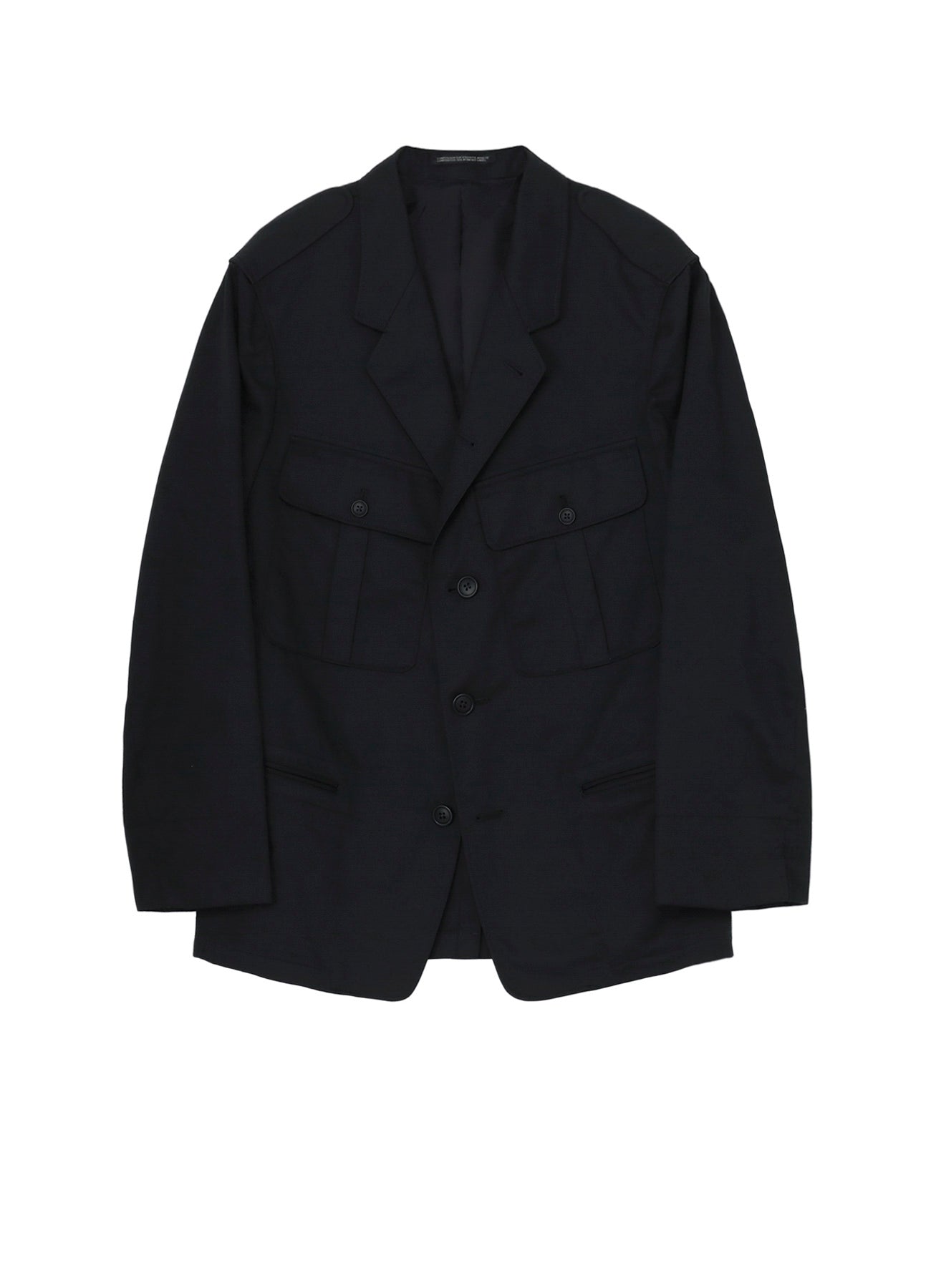 T/C TWILL ACTION PLEATS JACKET