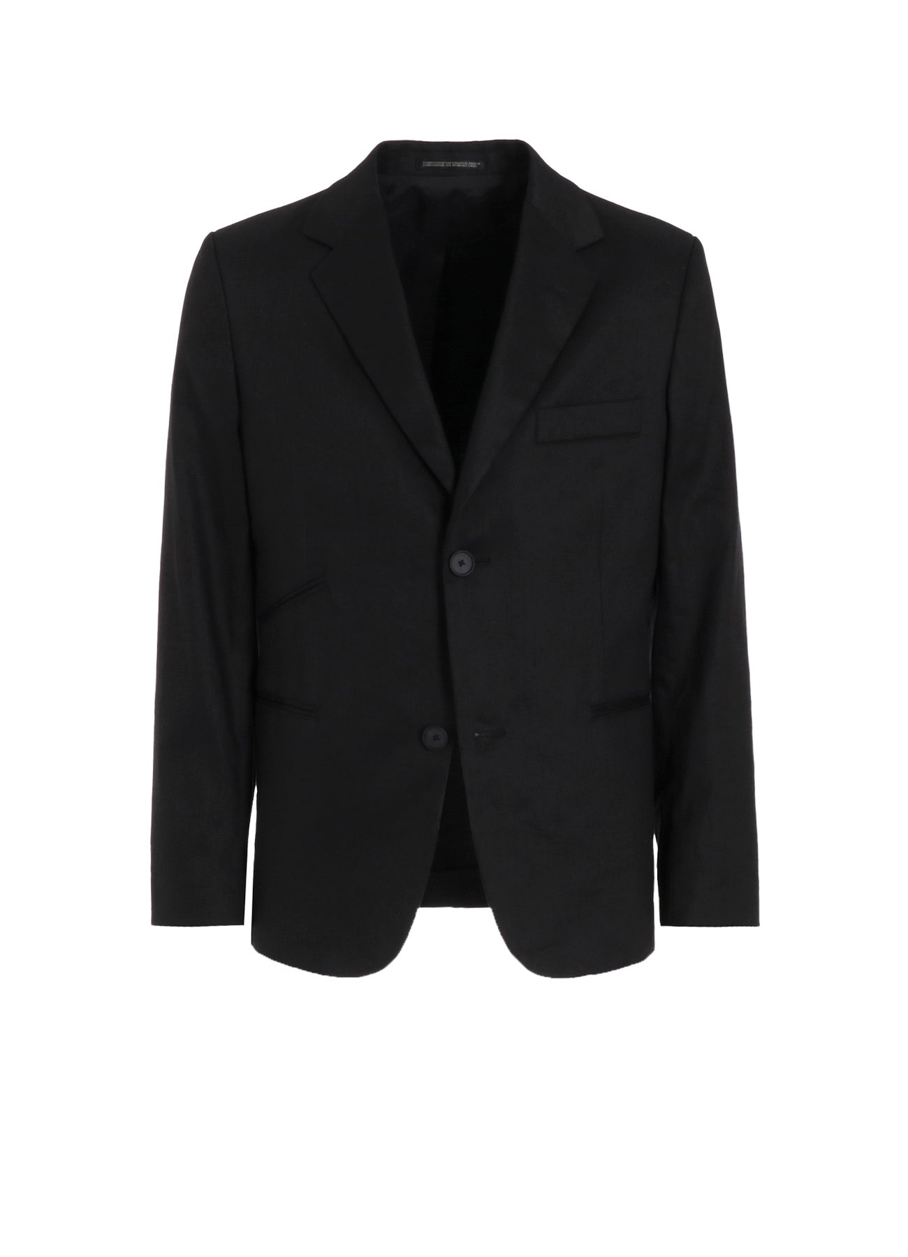 LINEN COTTON TWILL JACKET WITH 2-BUTTON