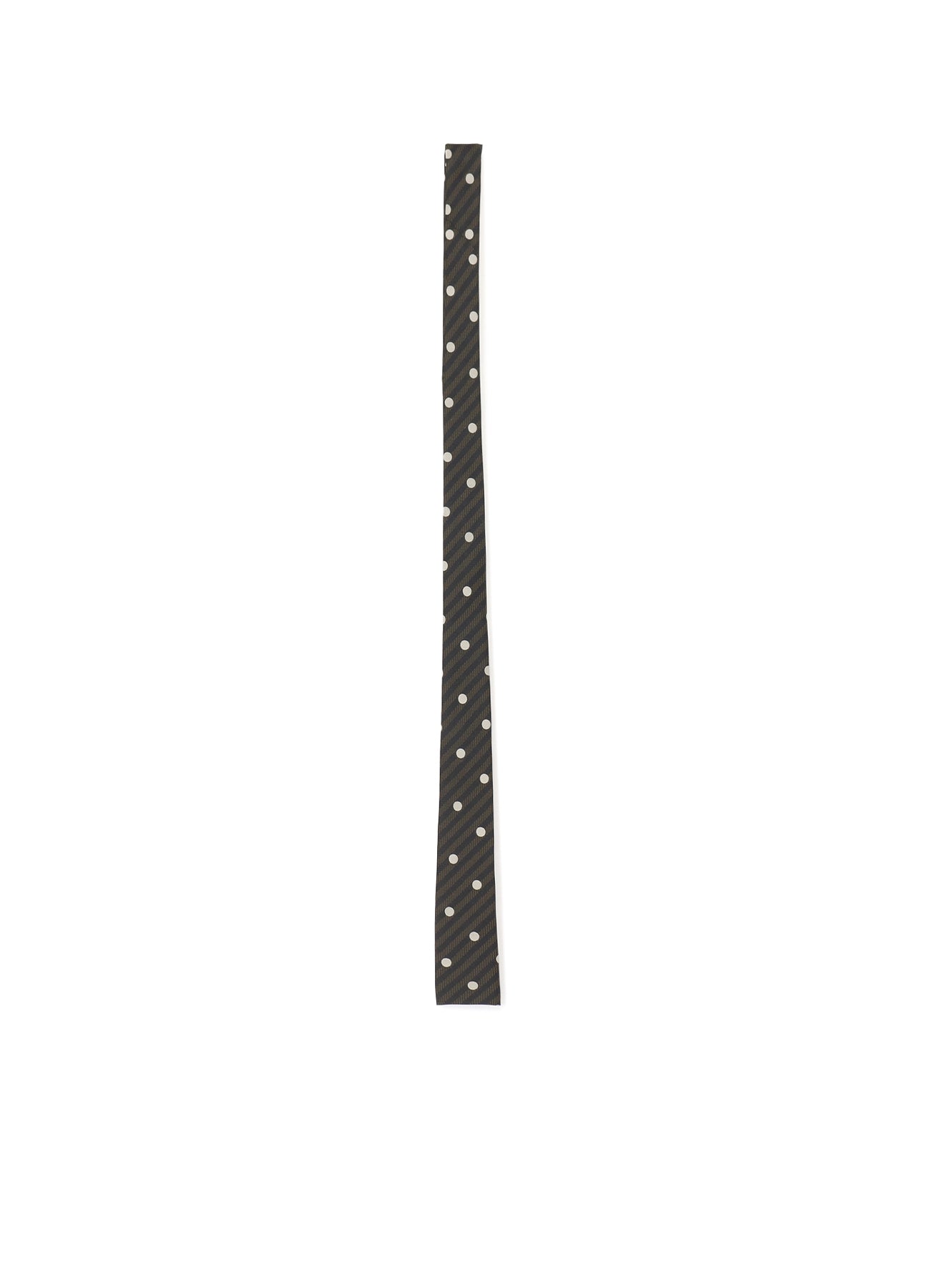 DOT STRIPE JACQUARD SQUARE TIE