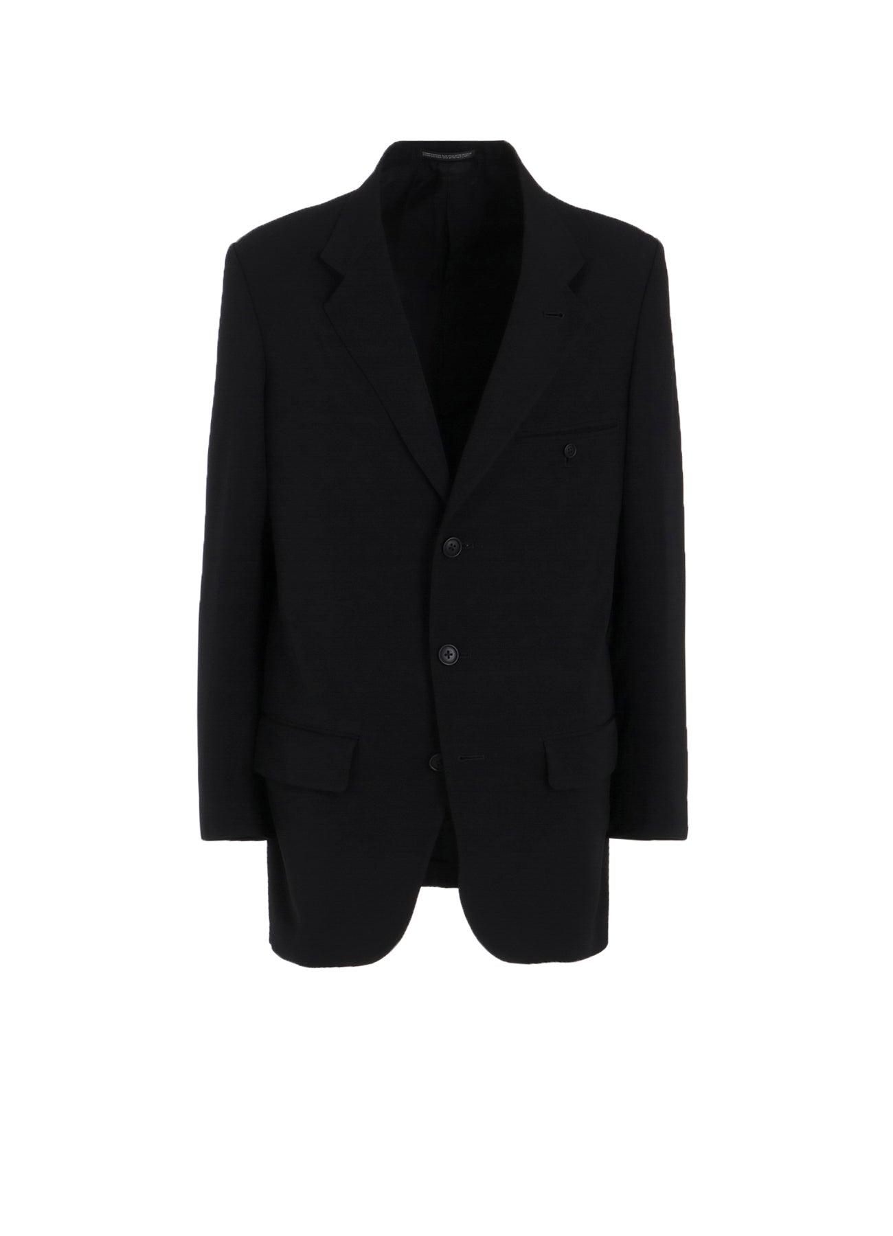 WOOL GABARDINE JACKET WITH RIGHT POCKET