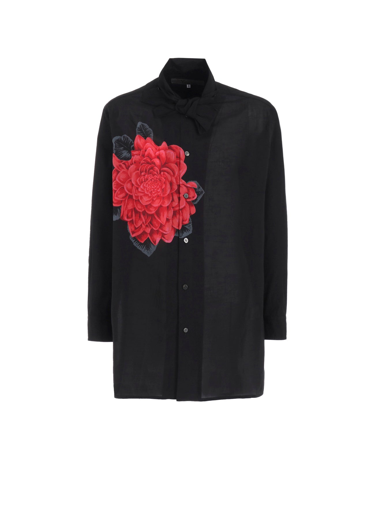 FLOWER PRINT SHIRT DAHLIA