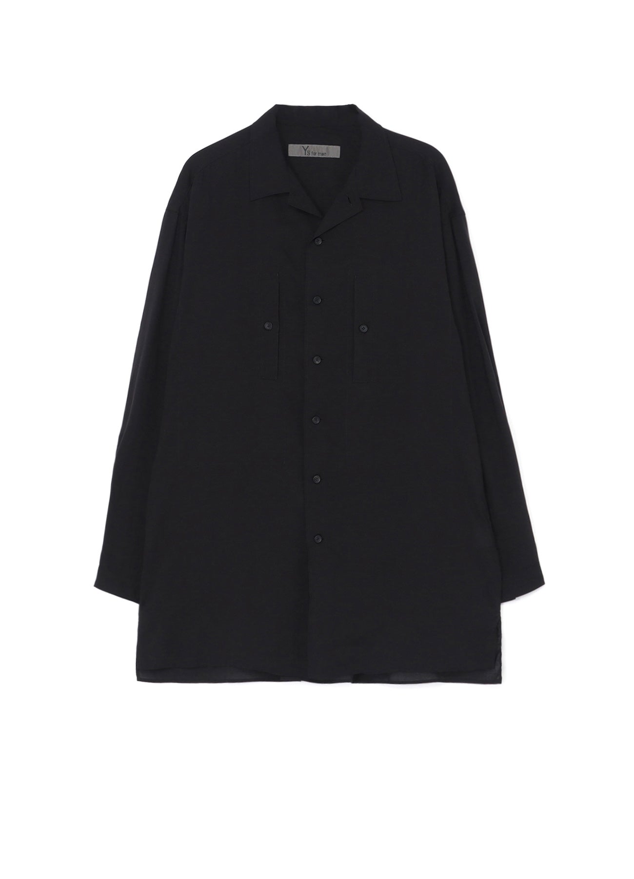 CELLULOSE LAWN SHIRT WITH POCKETS