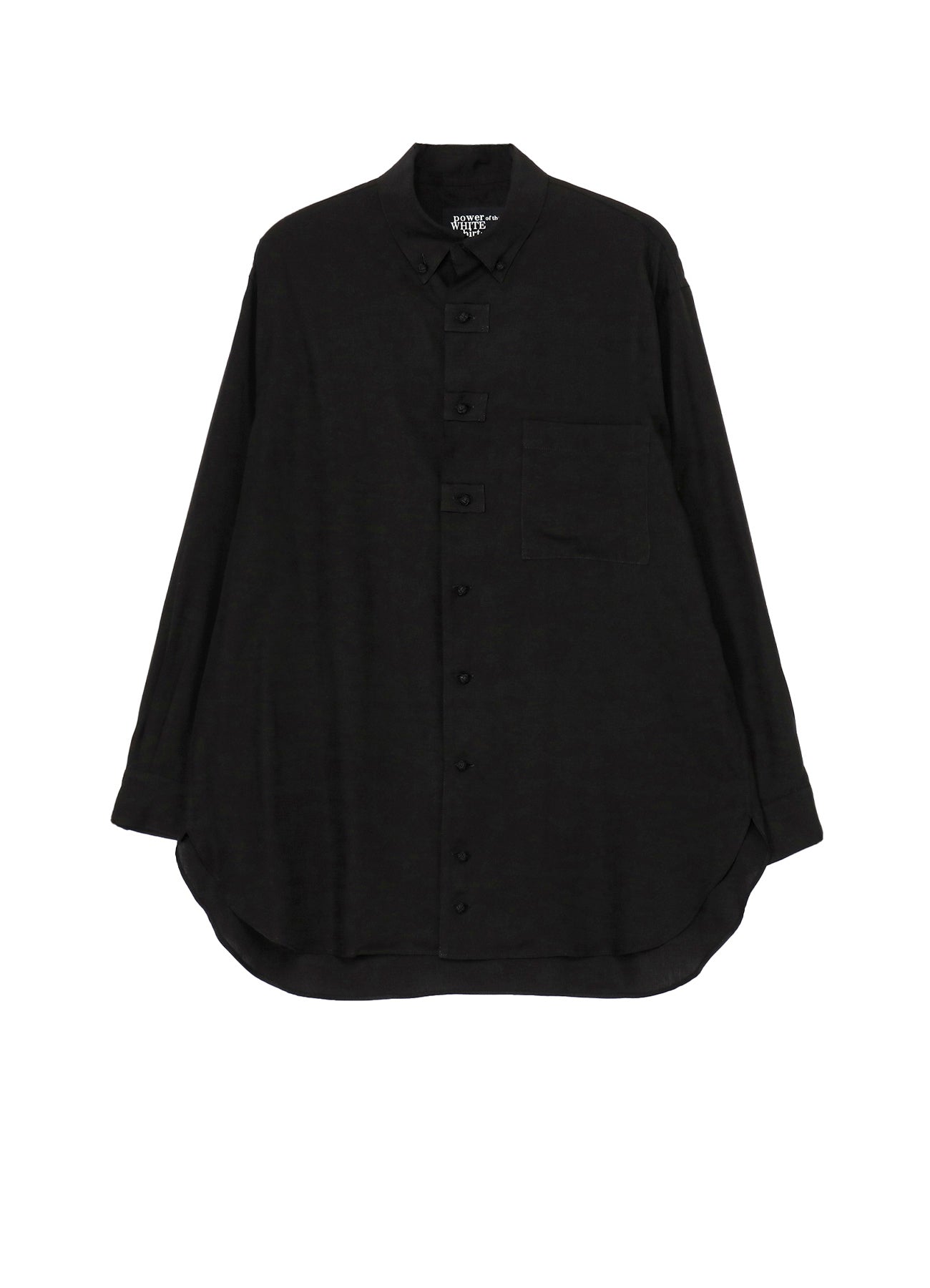 CELLULOSE LAWN KNOT BUTTONS B.D SHIRT