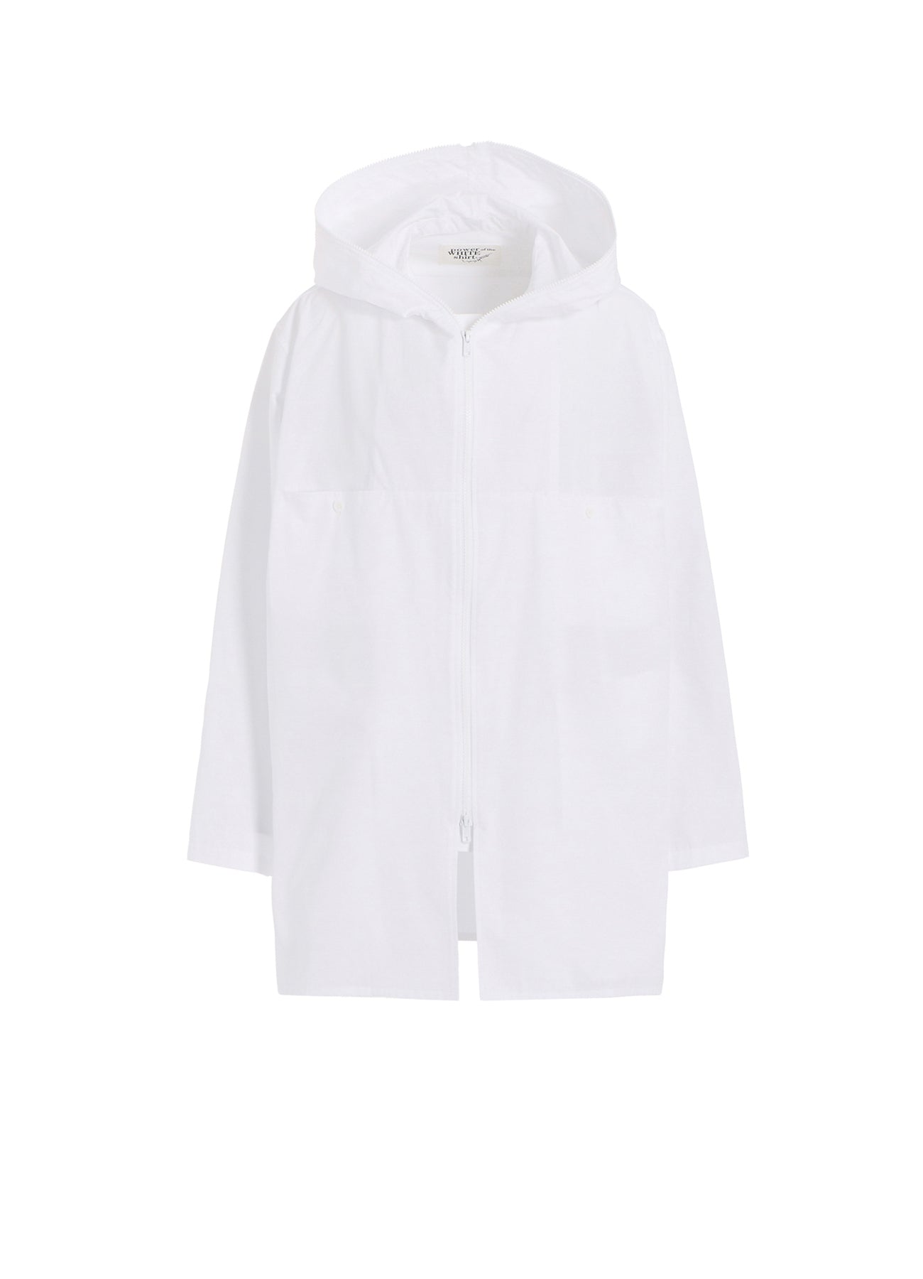 P・100/2 BROAD ZIP UP HOODIE SHIRT