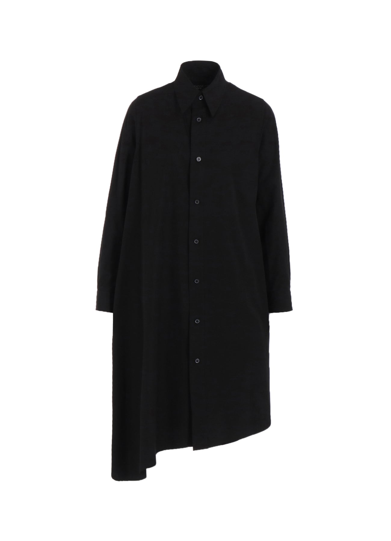 P・100/2 BROAD FLARE LONG DRESS SHIRT