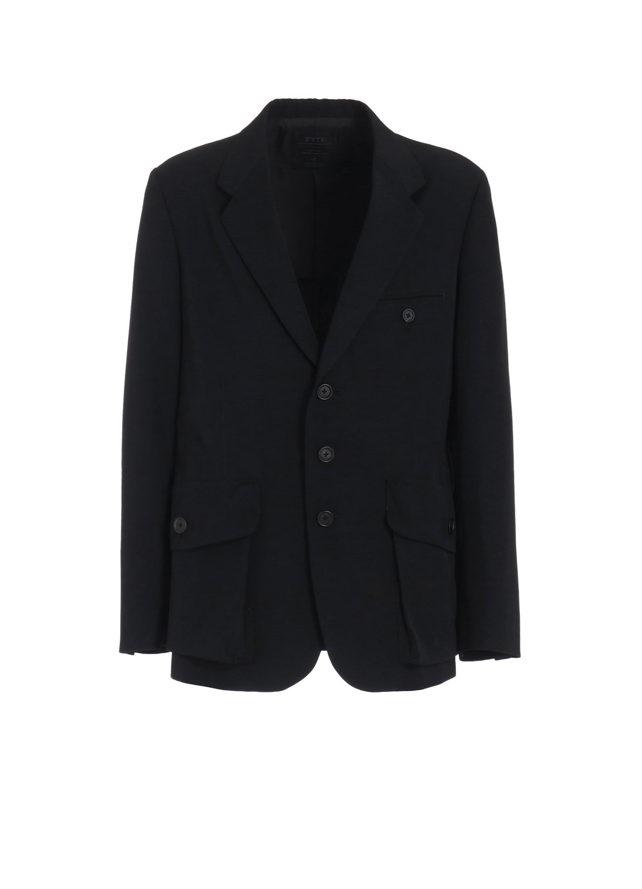 WASHER WOOL GABARDINE BIG POCKETS JACKET