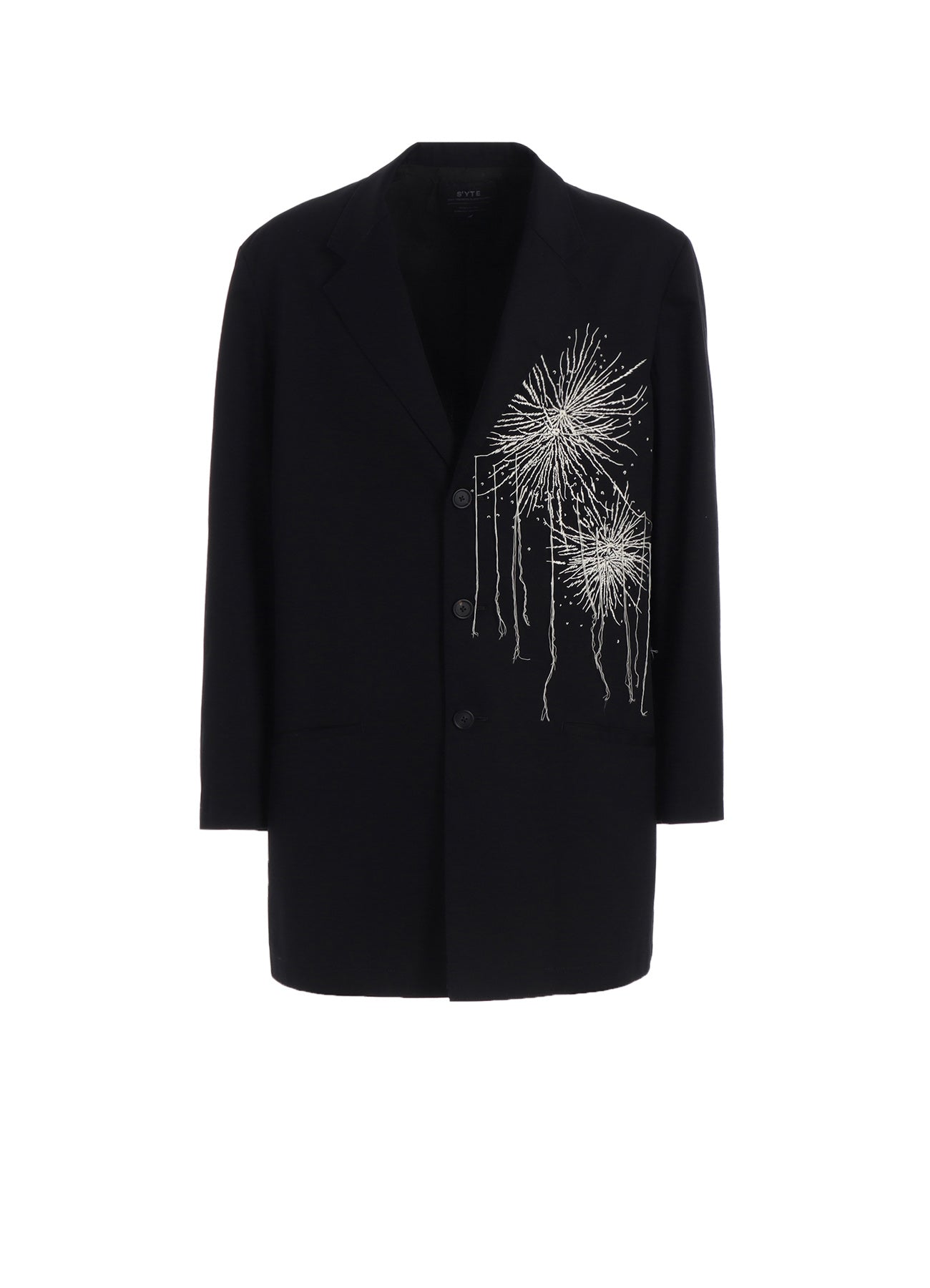 FIREWORKS EMBROIDERY LONG JACKET