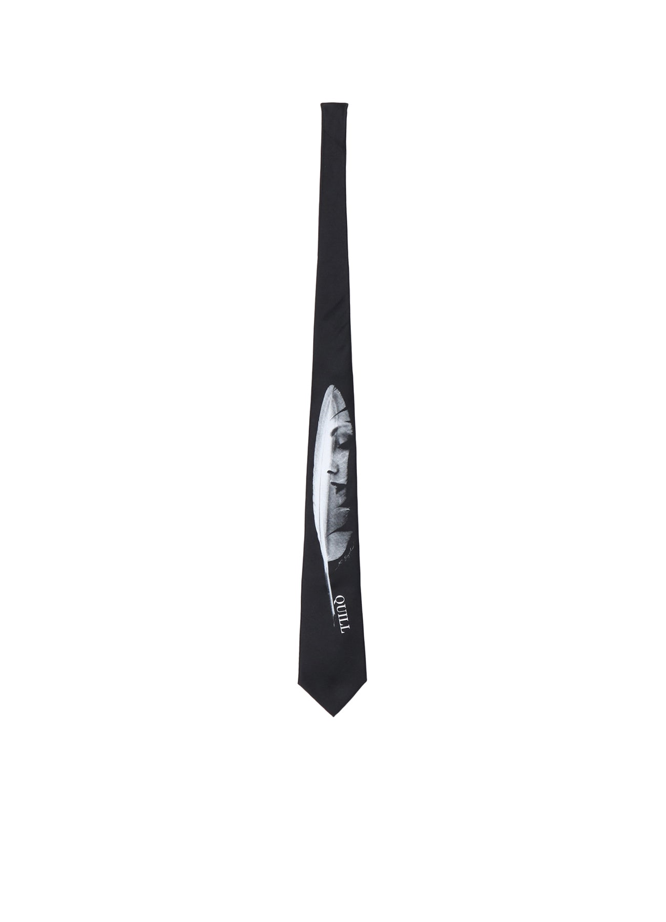 S'YTE x KOICHI IYODA ARTWORK PRINTED SILK TIE -Quill-