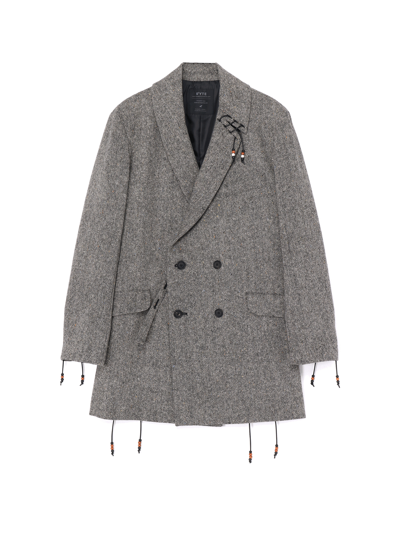 ETERMINE NEP TWEED BEADED JACKET