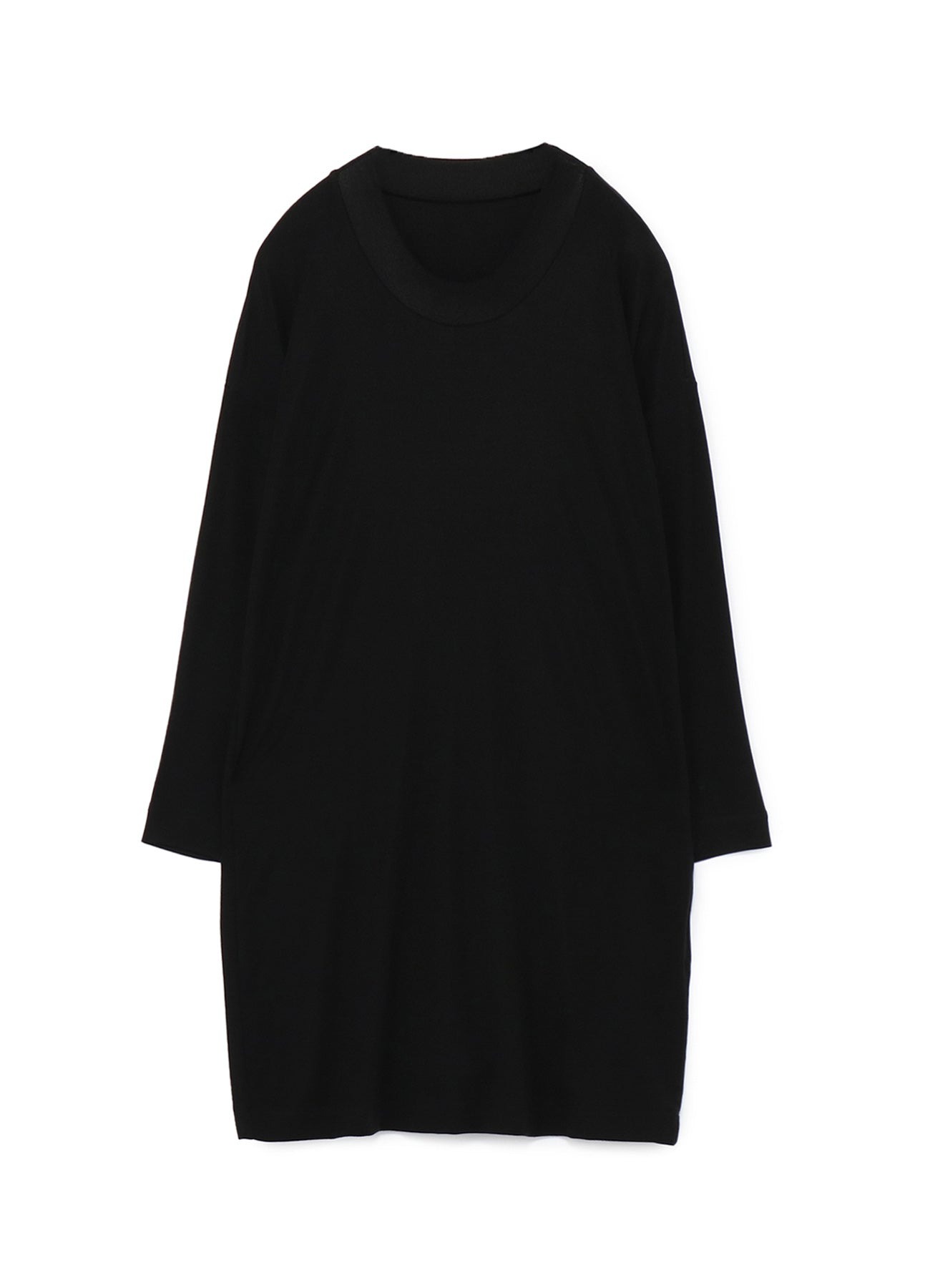 LYOCELL STRETCH RIB JERSEY LONG SHIRT