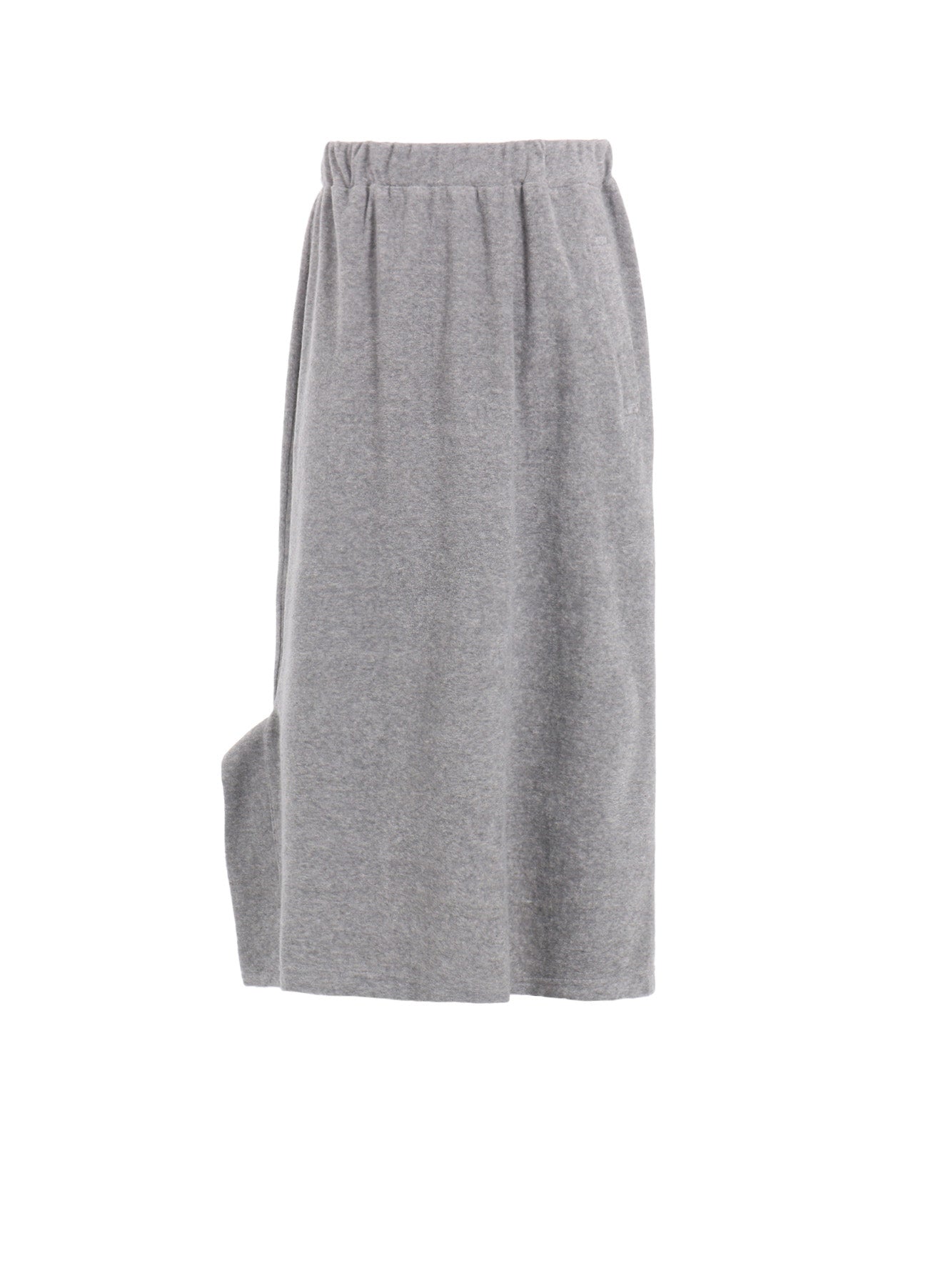 MINI PILE SIDE SLIT SKIRT
